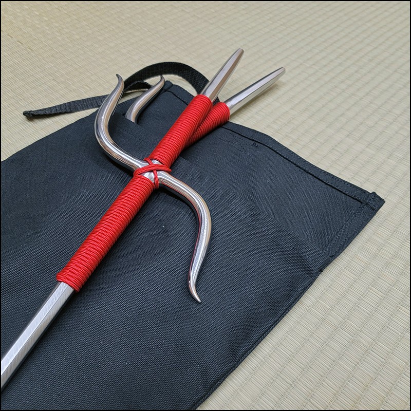 Manji Sai - Polished finish with red cord