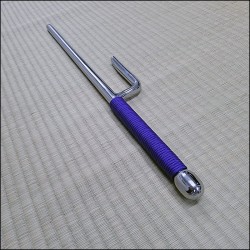 Jutte 5 - Polished finish with purple cord