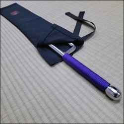 Jutte 5 - Polished finish with purple cord