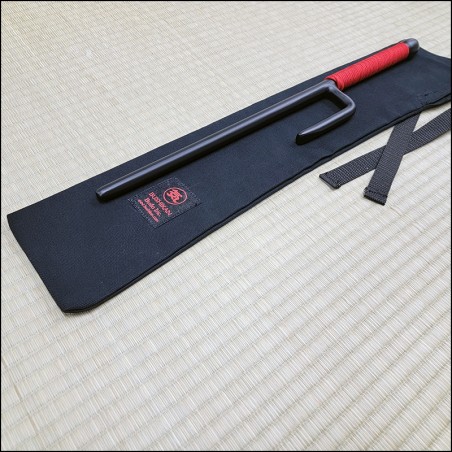 Jutte 5 - Black finish with red cord