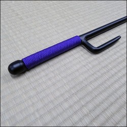 Jutte 5 - Black finish with purple cord