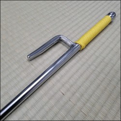 Jutte 5 - Stainless steel polished finish with yellow cord