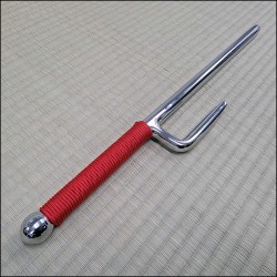 Jutte 6 - Stainless steel polished finish with red cord