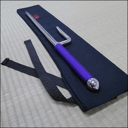 Jutte 6 - Polished finish with purple cord