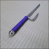 Jutte 6 - Polished finish with purple cord