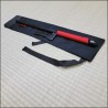 Jutte 3 - Black finish with red cord