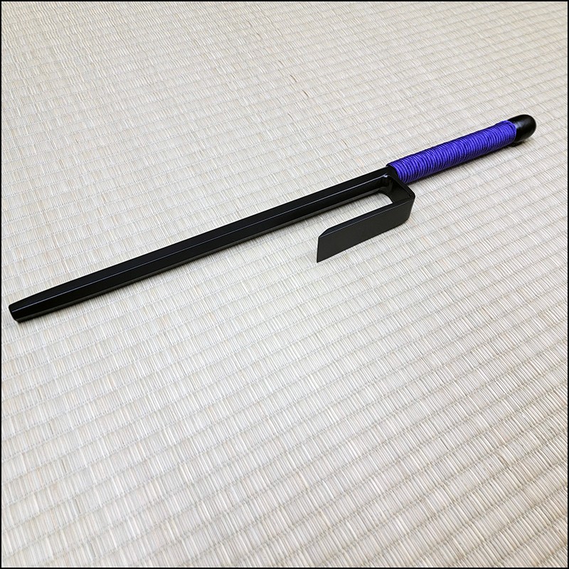 Jutte 1 - Black finish with purple cord