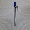 Jutte 1 - Stainless steel polished finish with blue cord