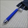 Jutte 2 - Stainless steel polished finish with blue cord