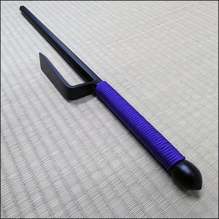 Jutte 2 - Black finish with purple cord