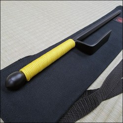 Jutte 2 - Black finish with yellow cord