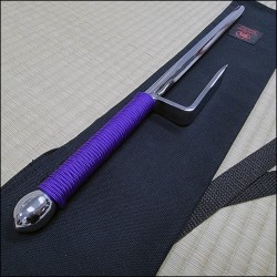 Jutte 2 - Polished finish with purple cord