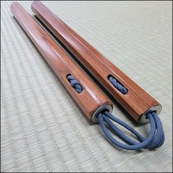 Nunchaku - Jatoba Grey Cord