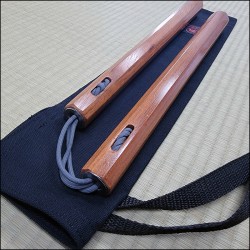 Nunchaku - Jatoba Grey Cord
