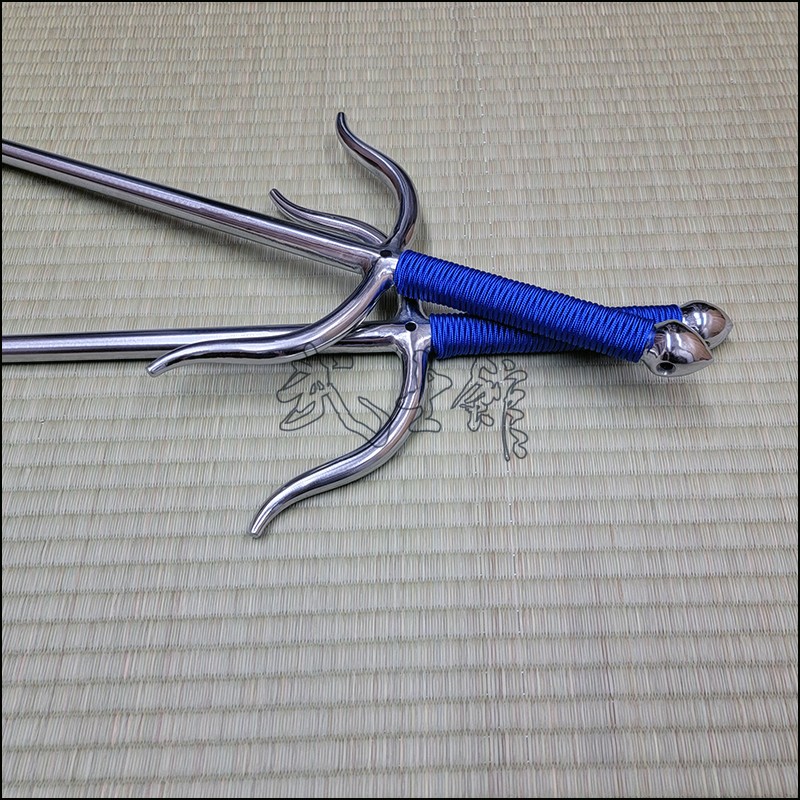 sai♡♡ Sai 7 - Stainless steel polished finish with blue cord