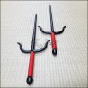 Sai 7 - Black finish with red cord