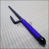Jutte 6 - Black finish with purple cord