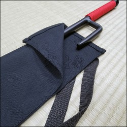 Jutte 6 - Black finish with red cord