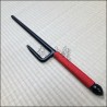 Jutte 6 - Black finish with red cord