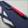 Jutte 6 - Black finish with red cord