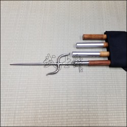 Bo/Nunti Combo - Cumaru w/Stainless Steel Polished Manji