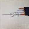 Bo/Nunti Combo - Cumaru w/Stainless Steel Polished Manji