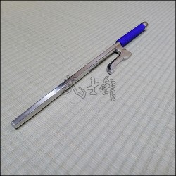 Jutte 3 - Stainless steel polished finish with purple cord