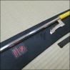 Jutte 3 - Stainless steel polished finish with yellow cord