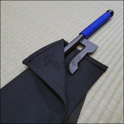 Jutte 4 - Black finish with blue cord