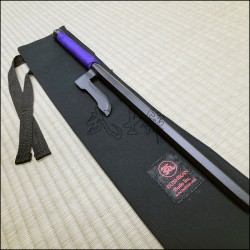Jutte 4 - Black finish with purple cord