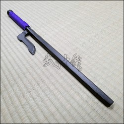 Jutte 4 - Black finish with purple cord