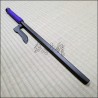 Jutte 4 - Black finish with purple cord