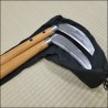 Kama 1 - Cumaru handles with metal blades