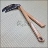 Kama 2 - Beech handles with metal blades
