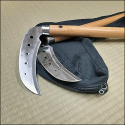 Kama 3 - Beech handles with metal blades