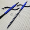 Manji Sai 1 - Black finish with blue cord