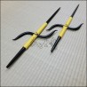 Manji Sai 1 - Black finish with yellow cord