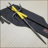 Manji Sai 1 - Black finish with yellow cord