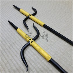 Manji Sai 1 - Black finish with yellow cord