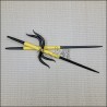 Manji Sai 1 - Black finish with yellow cord