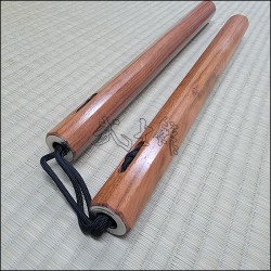 Nunchaku - Jatoba Black Cord