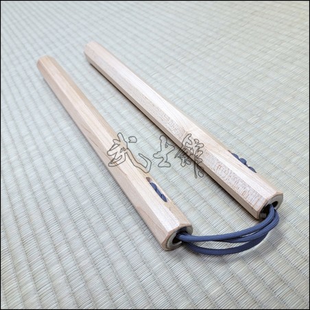 Nunchaku - Maple Grey Cord