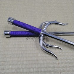 Sai 1 - Polished finish with purple cord