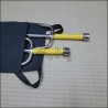 Sai 1 - Stainless steel polished finish with yellow cord