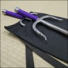 Sai 2 - Polished finish with purple cord