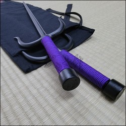 Sai 2 - Black finish with purple cord