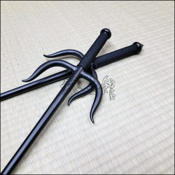 Sai 3 - Special Sai with black finish and black cord