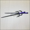 Sai 3 - Special Sai with black finish and purple cord