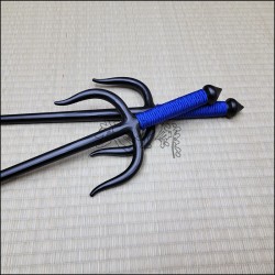 Sai 4 - Black finish with blue cord