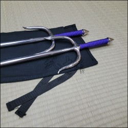 Sai 5 - Polished finish with purple cord